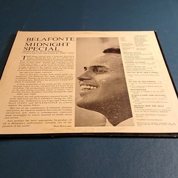 Belafonte The Midnight Special Vinyl Record - Picture 2 of 8